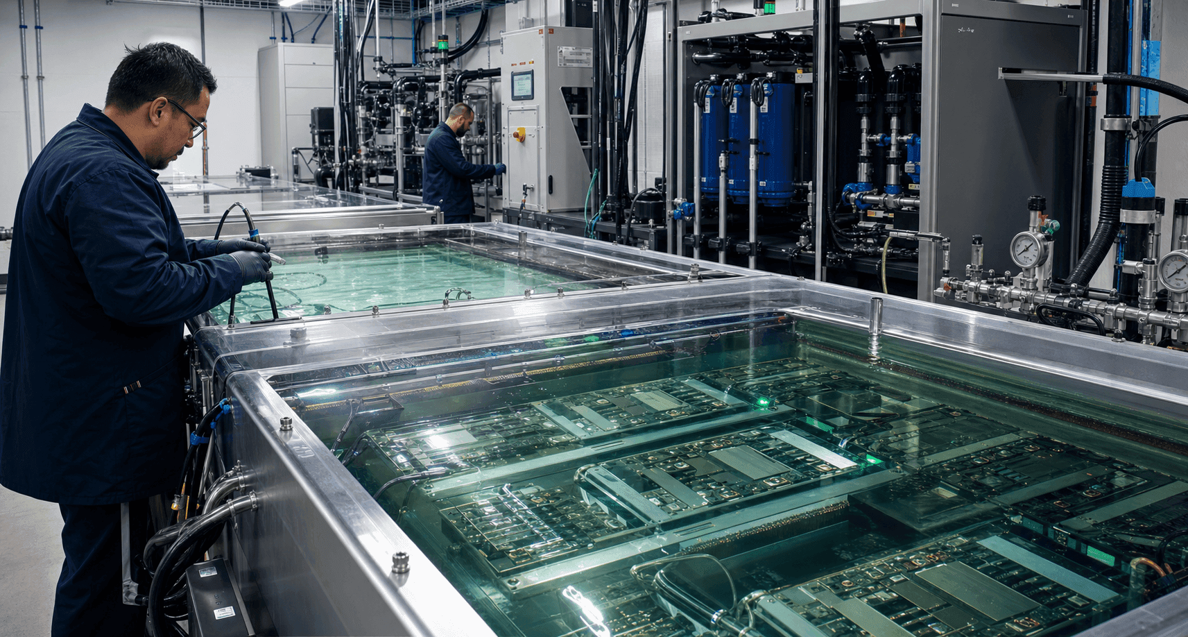 AI datacenter: managing useful capacity with immersion cooling