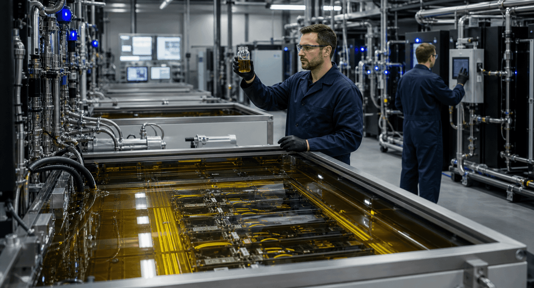 Datacenter IA : traiter la qualité du fluide comme un signal cyber