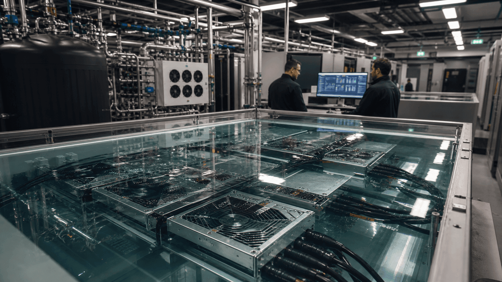 Voltaneum: confidential inference, useful GPU capacity and immersion cooling